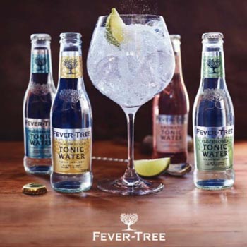 Bebidas y mixers premium Fever Tree por Aquavitae 