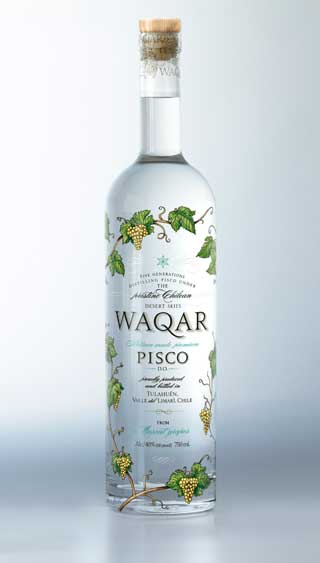 Pisco Waqar lidera las exportaciones de Pisco