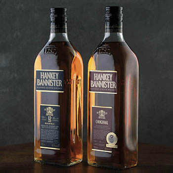 Hankey Bannister Scotch Whisky Original y 12 años