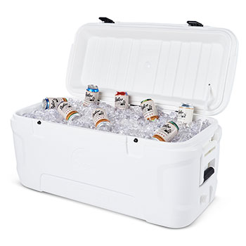 Cooler Marine Contour 113 Litros 97x44x44 Blanco Igloo