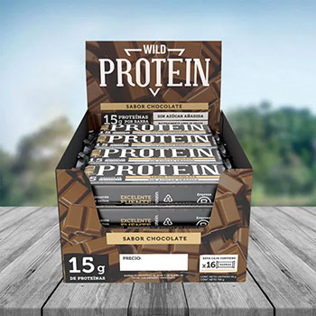 Wild Protein Chocolate 16 unidades