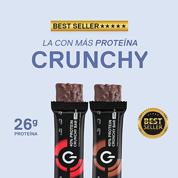 Caja de 12 Barras de Protena Crunchy Bar 12x65 grs