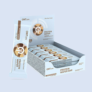 Caja De 12 Barras De Protena Wafer Bar 12x35 Grs