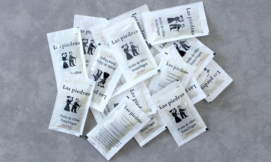 Nuevos sachets de aceite de oliva Las Piedras