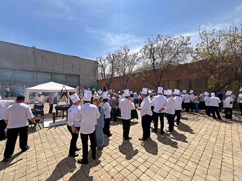 Fotos de la feria Food Service 2025, los Premio Fuego y el Almuerzo de la Fegach