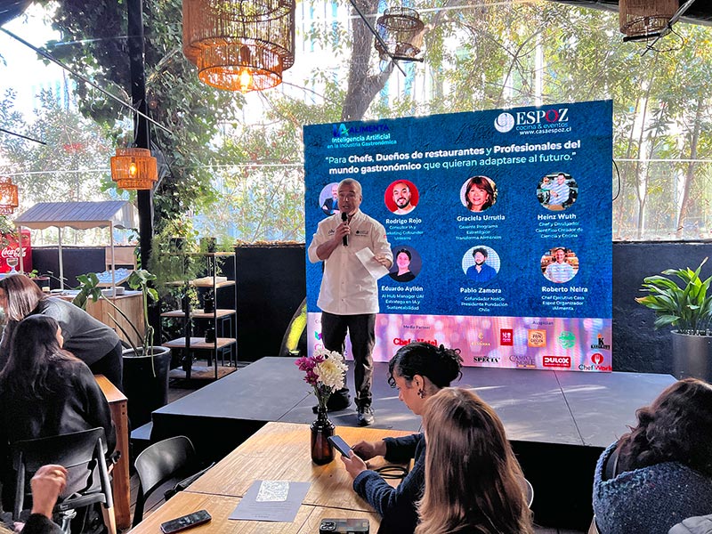 Fotos del seminario IA Alimenta realizado en Casa Espoz, Abril 2026