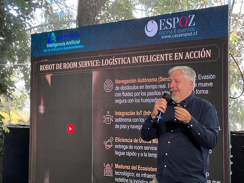 Fotos del seminario IA Alimenta realizado en Casa Espoz, Abril 2026