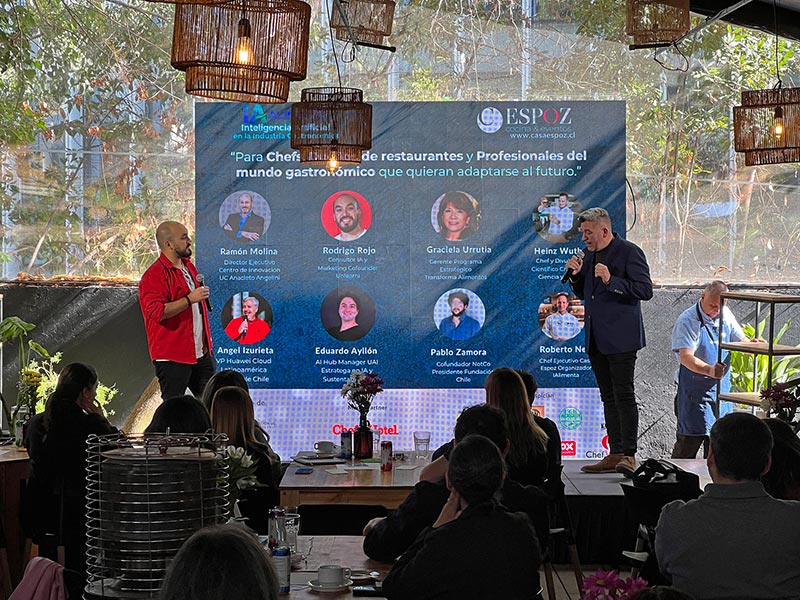Fotos del seminario IA Alimenta realizado en Casa Espoz, Abril 2026