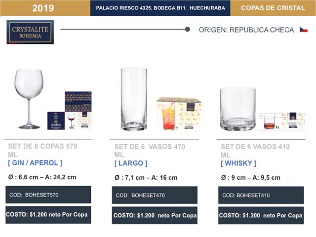  - Catalogo Riedel 2019