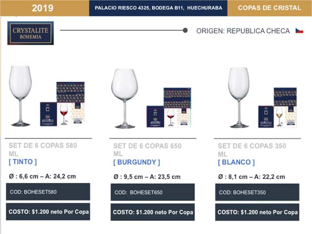  - Catalogo Riedel 2019