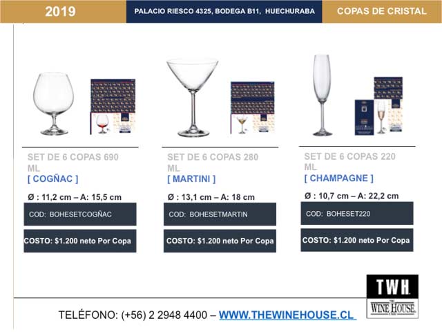  - Catalogo Riedel 2019