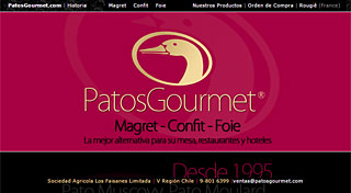 Patos Gourmet Chef Exótico