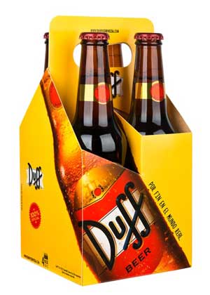 Llega a Chile la verdadera, auténtica y original Cerveza Duff
