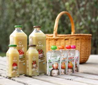 AMA lanza línea de productos con fruta 100% orgánica