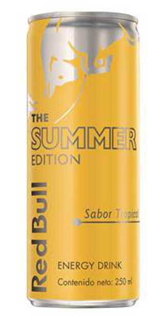 Red Bull lanza Summer Edition con sabor a mango, maracuy� y pi�a