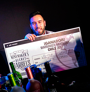 WarMaker Mixology Chile | V�ctor G�mez de Siete Negronis se coron� como vencedor