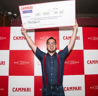 Campari | La marca escogi� al mejor Negroni Chileno elaborado por estudiantes de escuelas de barrenderos 