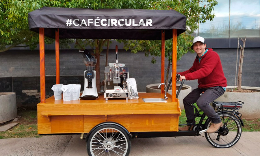 Vlmark ofrece novedodas E-Cafeteras montadas sobre triciclos elctricos.