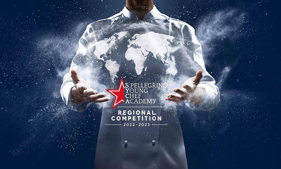 El Mexicano Erick Bautista gan el concurso regional y representar a Latinoamrica y el caribe en la gran final de S.Pellegrino Young Chef Academy en la ciudad de Miln en 2023