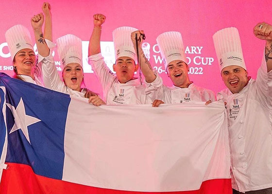 Chile gana medalla en el mundial de gastronoma e ingresa al top ten del ranking mundial