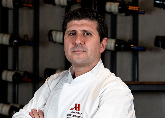 Sergio Ahumada, nuevo chef ejecutivo de Santiago Marriott Hotel