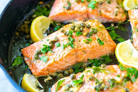 Recetas de salm�n al horno: sabores que enamoran