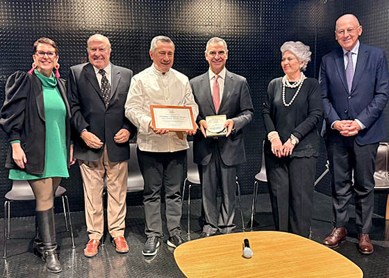 Academia Gastron�mica de Chile premi� a Augusto Merino, Guillermo Rodr�guez e INACAP por su aporte a la gastronom�a chilena